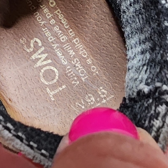 Tom's Suede Wedge Ankle Boots Lace Up Womens Shoes Booties Aztec Pattern Comfy - Picture 14 of 15